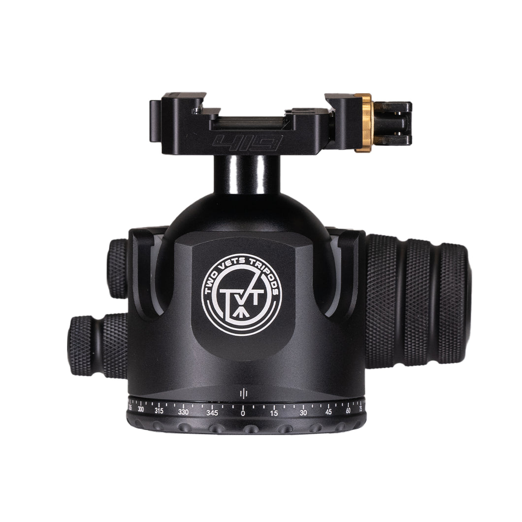 55MM Dual Tension Ballhead W/ Arcalock Dual Clamp (Arca Swiss and Picatinny)