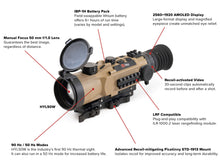 InfiRay Outdoor RICO HYBRID 384 90 Hz 3x 50mm Multi-function Thermal Rifle Scope ($1600 off currently AND Free Laser Range Finder Promotion!)