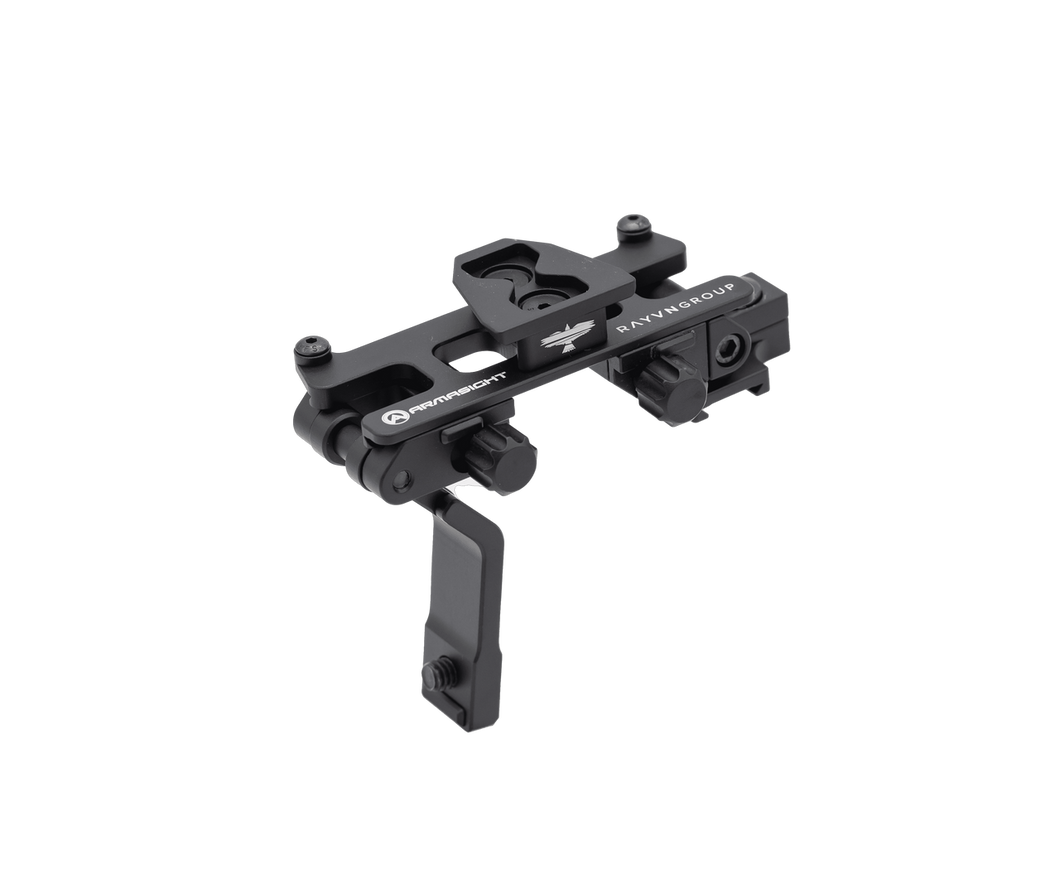 Armasight by Rayvn Group Modular Bridge Mount, Rail System + 2 Pods