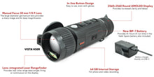 Nocpix VISTA H50R Rangefinding Thermal Monocular 640x512 50mm (Blowout Sale!)