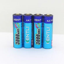 4 Pack of KENTLI PH5 AA 3000mWh with CHU-4 USB Charger
