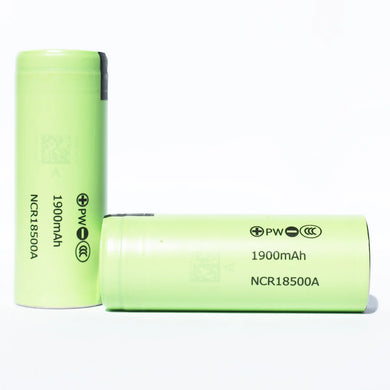 18500 Panasonic NCR18500A 2040mAh Flat Top Rechargeable Battery (2 Pieces) for iRay Bolts