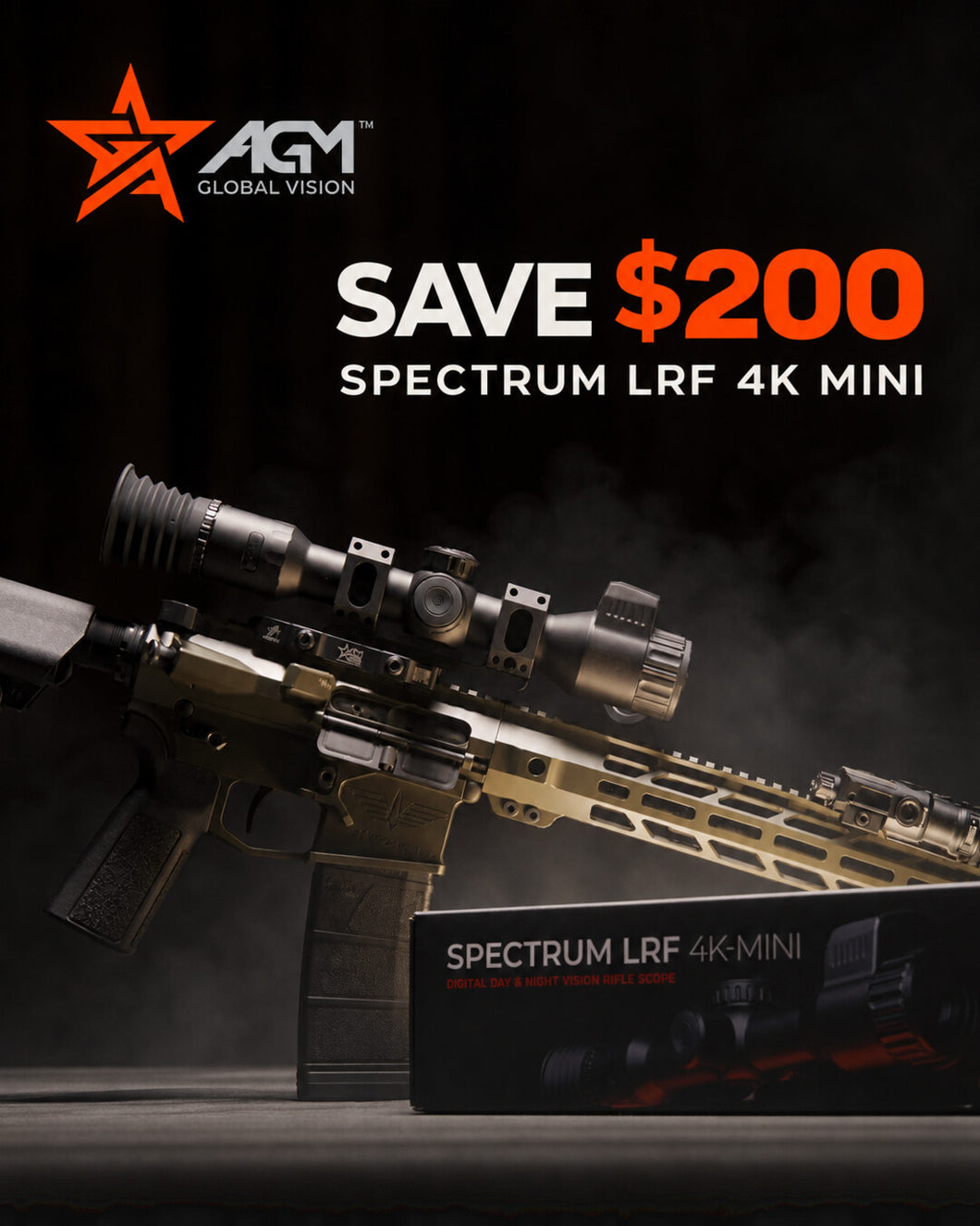 AGM Spectrum LRF 4K Mini **Promo ONLY October 5th thru 16th!**