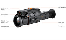 Rix DBH D6 LRF 60mm 640 3x Thermal Rifle Scope