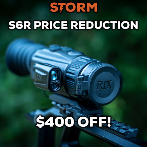 Rix STORM S6R LRF 35mm 640 2x Thermal Rifle Scope ***$400 OFF!***