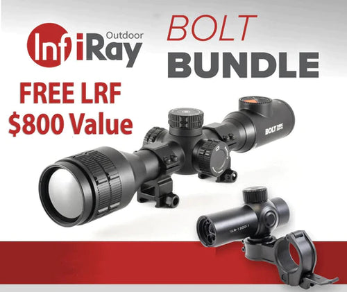InfiRay Outdoor Bolt 640 TH50C Version 2 3.5x 50mm Thermal Rifle Scope (FREE LRF promotion 4-2-24 thru 6-28-24!)