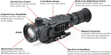 InfiRay Outdoor RICO RL42R Mk2 Laser Rangefinding 384 4x 42mm Thermal Weapon Scope