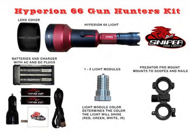 Sniper Hog Lights Hyperion 66 Gun Hunters Kit