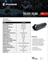 Pulsar Telos XL50 Thermal Monocular **WITH FREE ACCESSORIES!**