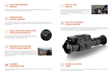 Rix DBH D6 LRF 60mm 640 3x Thermal Rifle Scope