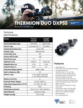 Pulsar Multispectral Thermion DUO DXP55 Thermal/4K Daytime Riflescope **WITH FREE ACCESSORIES!**