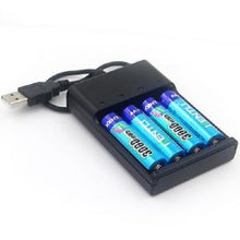 4 Pack of KENTLI PH5 AA 3000mWh with CHU-4 USB Charger