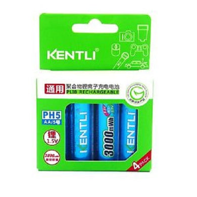 4 Pack Kentli PH5 AA 3000mWh