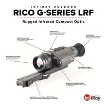 iRay RICO G-LRF 384 3x 35mm Laser Rangefinding Thermal Rifle Scope
